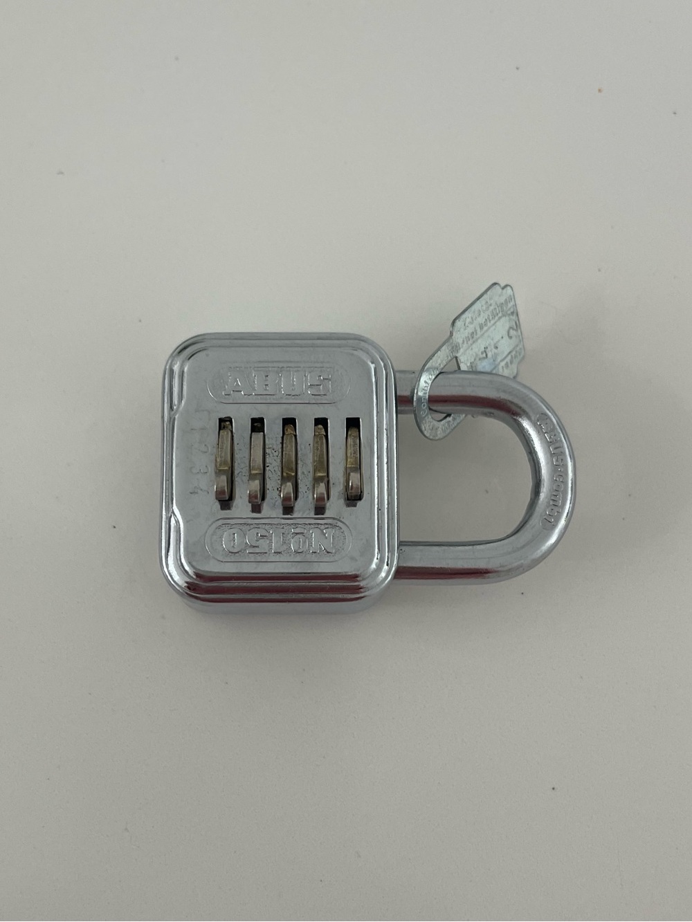 German vintage Abus Combi No150/50mm